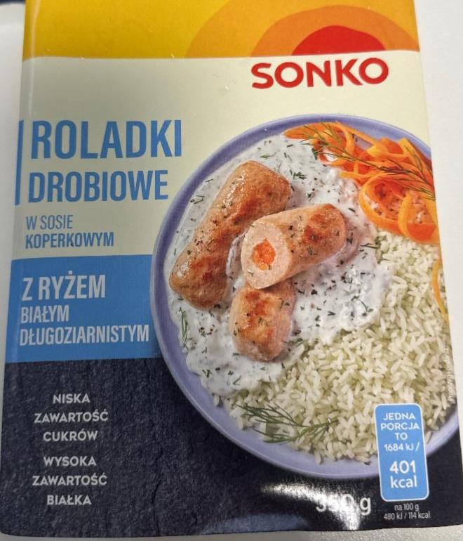 Zdjęcia - Roladki Drobiowe w sosie koperkowym Sonko