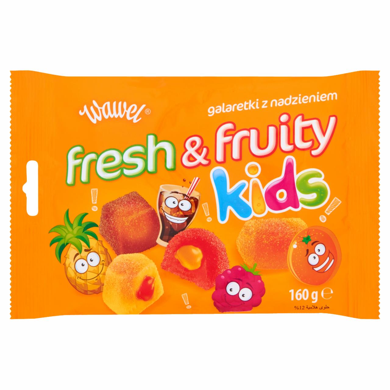 Zdjęcia - Wawel Fresh & Fruity Kids Galaretki z nadzieniem 160 g