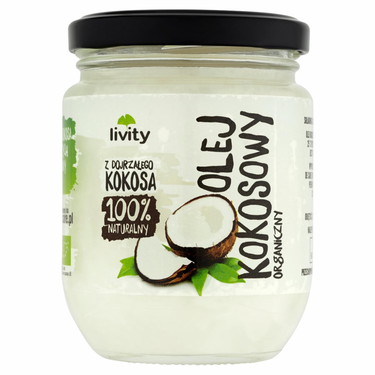 Zdjęcia - Livity Olej kokosowy organiczny 200 ml