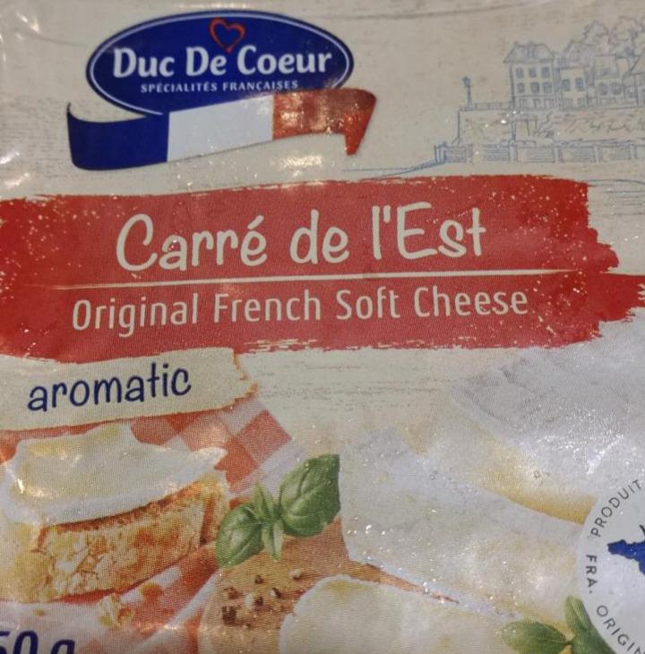Zdjęcia - Carre dr l'Est original french soft cheese Duc De Coeur