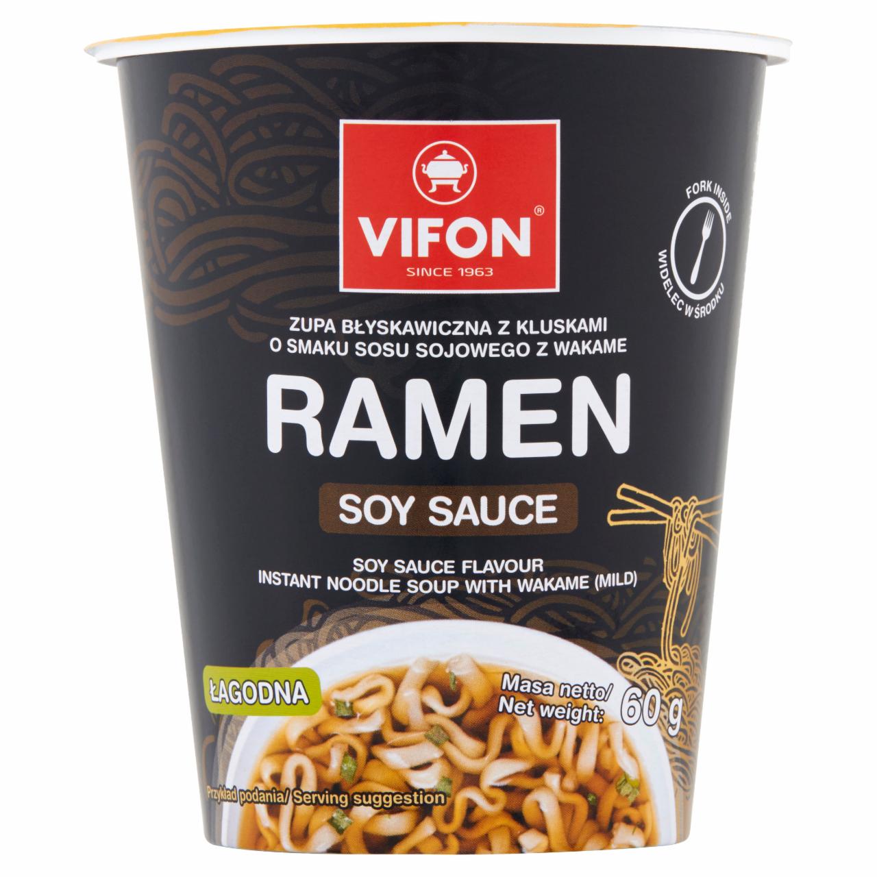 Zdjęcia - Vifon Ramen Zupa błyskawiczna 60 g