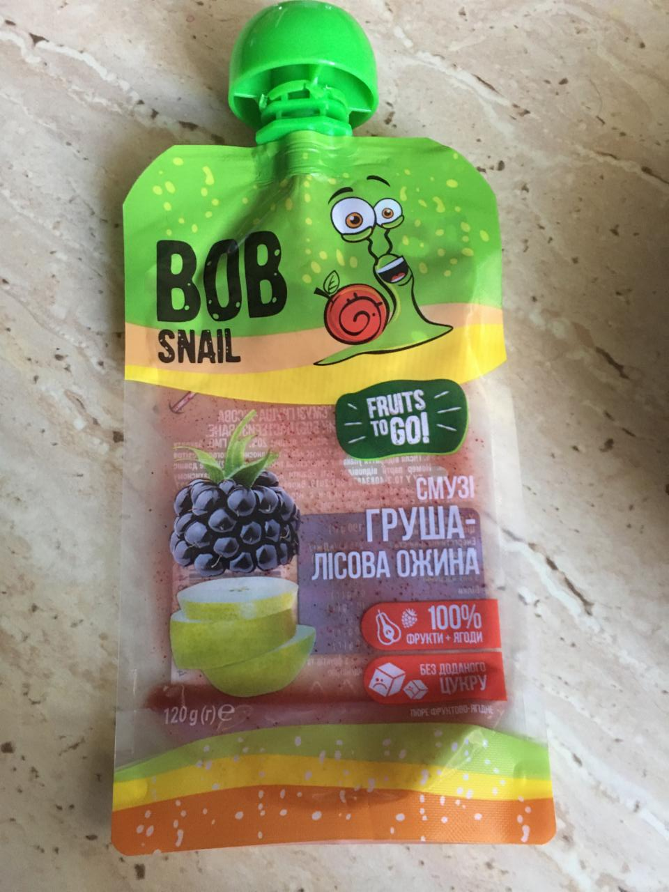 Zdjęcia - Przecier gruszka jeżyna Bob snail