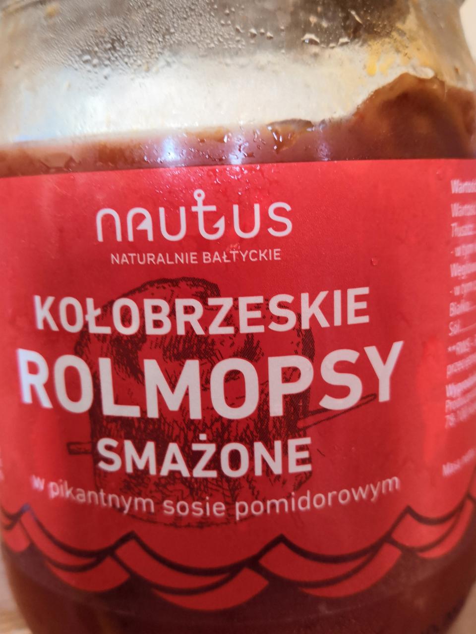 Zdjęcia - Kołobrzeskie rolmopsy smażone w pikantnym sosie pomidorowym Nautus