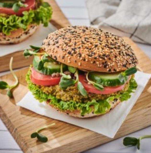 Zdjęcia - Vegan Burger Piekarnia Lubaszka