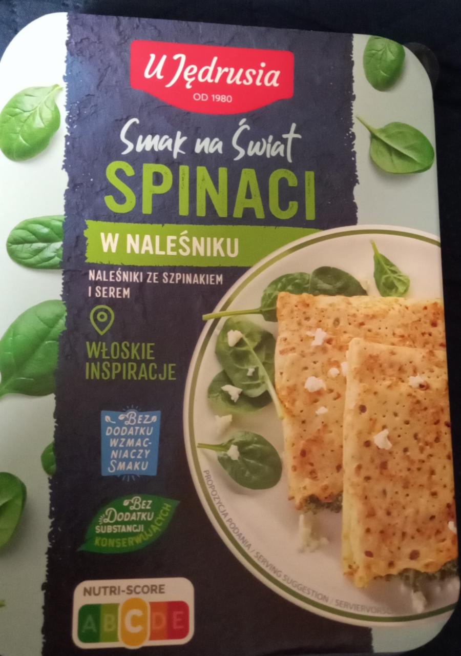 Zdjęcia - Spinaci w naleśniku U Jędrusia