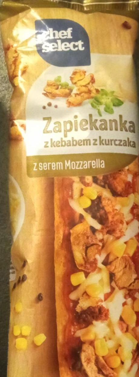 Zdjęcia - Zapiekanka z kebabem z kurczaka z serem Mozzarella chef select