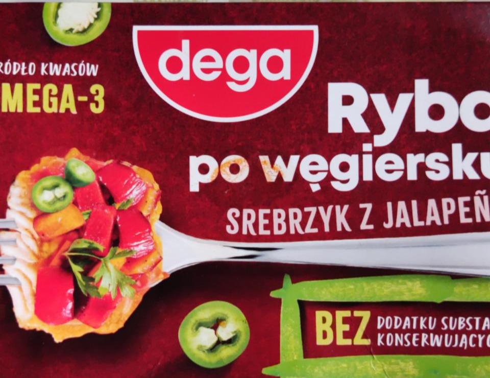 Zdjęcia - Ryba po węgiersku Srebrzyk z jalapeno Dega 500g