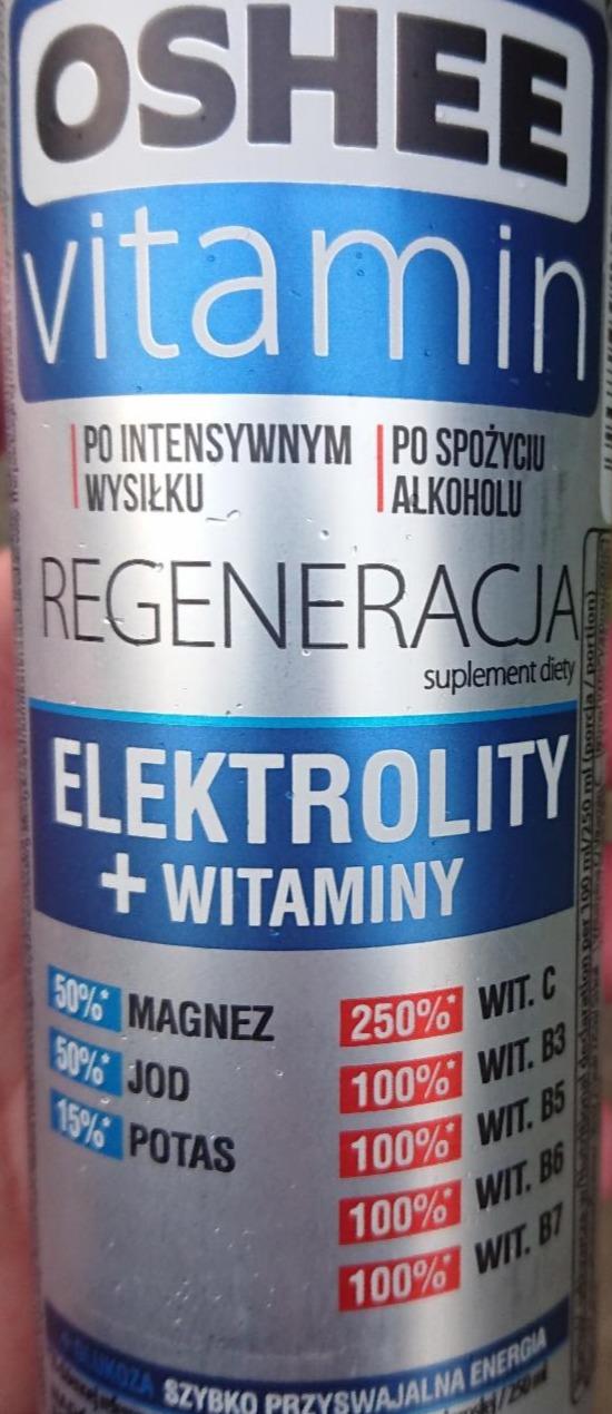 Zdjęcia - Vitamin Regeneracja Electrolity Oshee