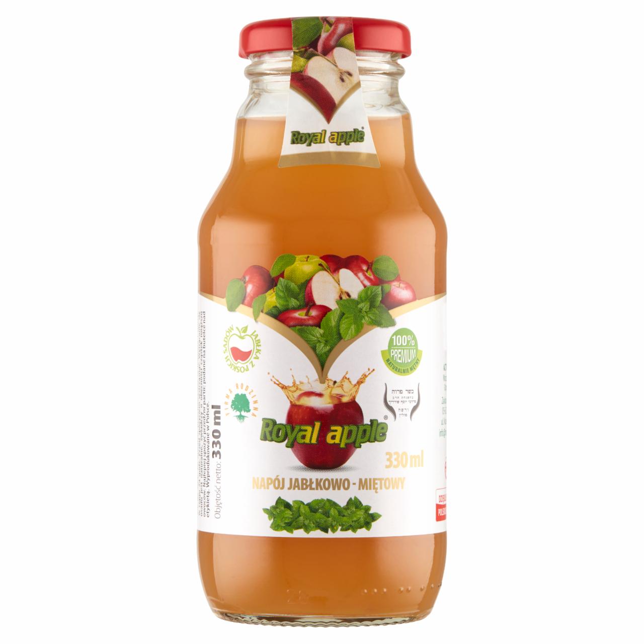 Zdjęcia - Royal apple Napój jabłkowo-miętowy 330 ml