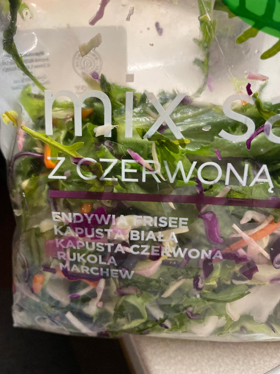 Zdjęcia - Mix sałat z czerwoną i białą kapusta Vital fresh