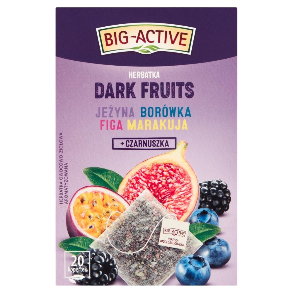 Zdjęcia - Herbatka dark fruit jeżyna borówka Big active