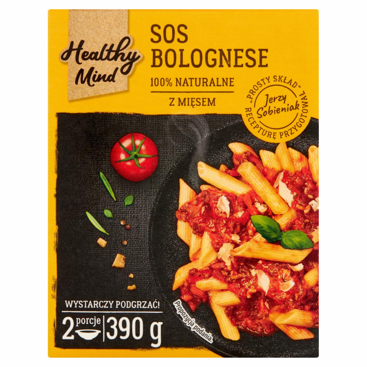 Zdjęcia - Healthy Mind Sos Bolognese 390 g