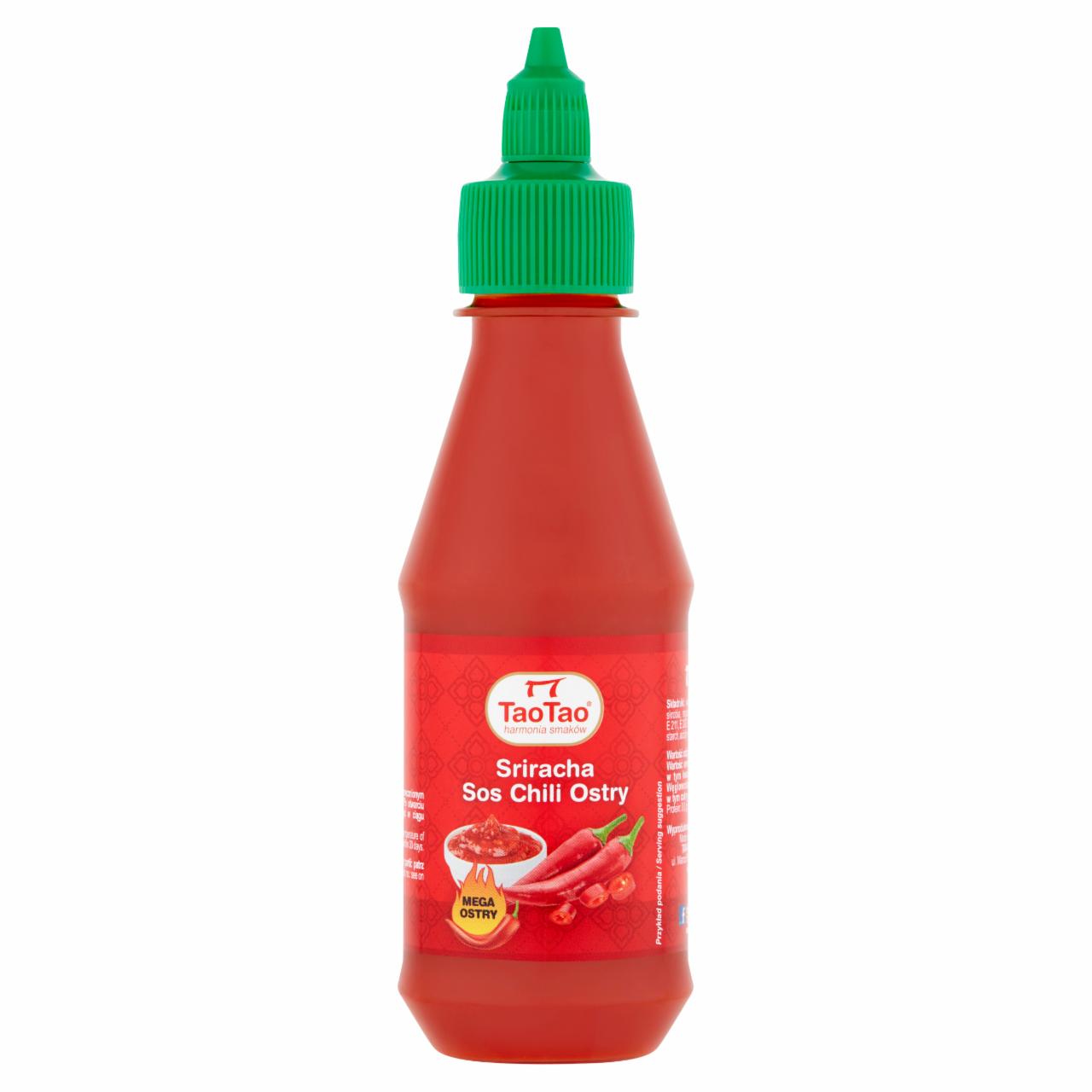 Zdjęcia - Tao Tao Sriracha Sos chili ostry 200 ml