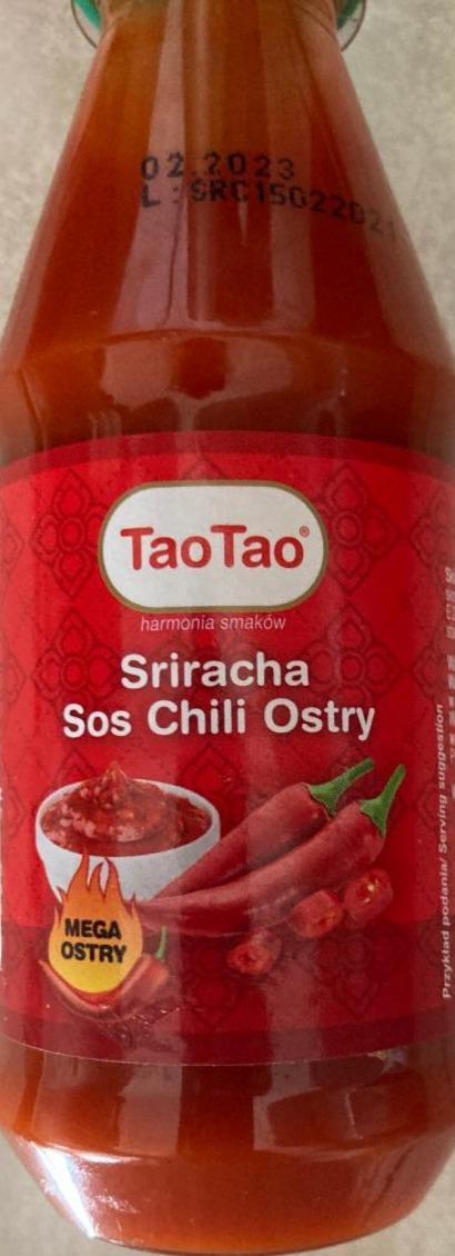 Zdjęcia - Tao Tao Sriracha Sos chili ostry 200 ml