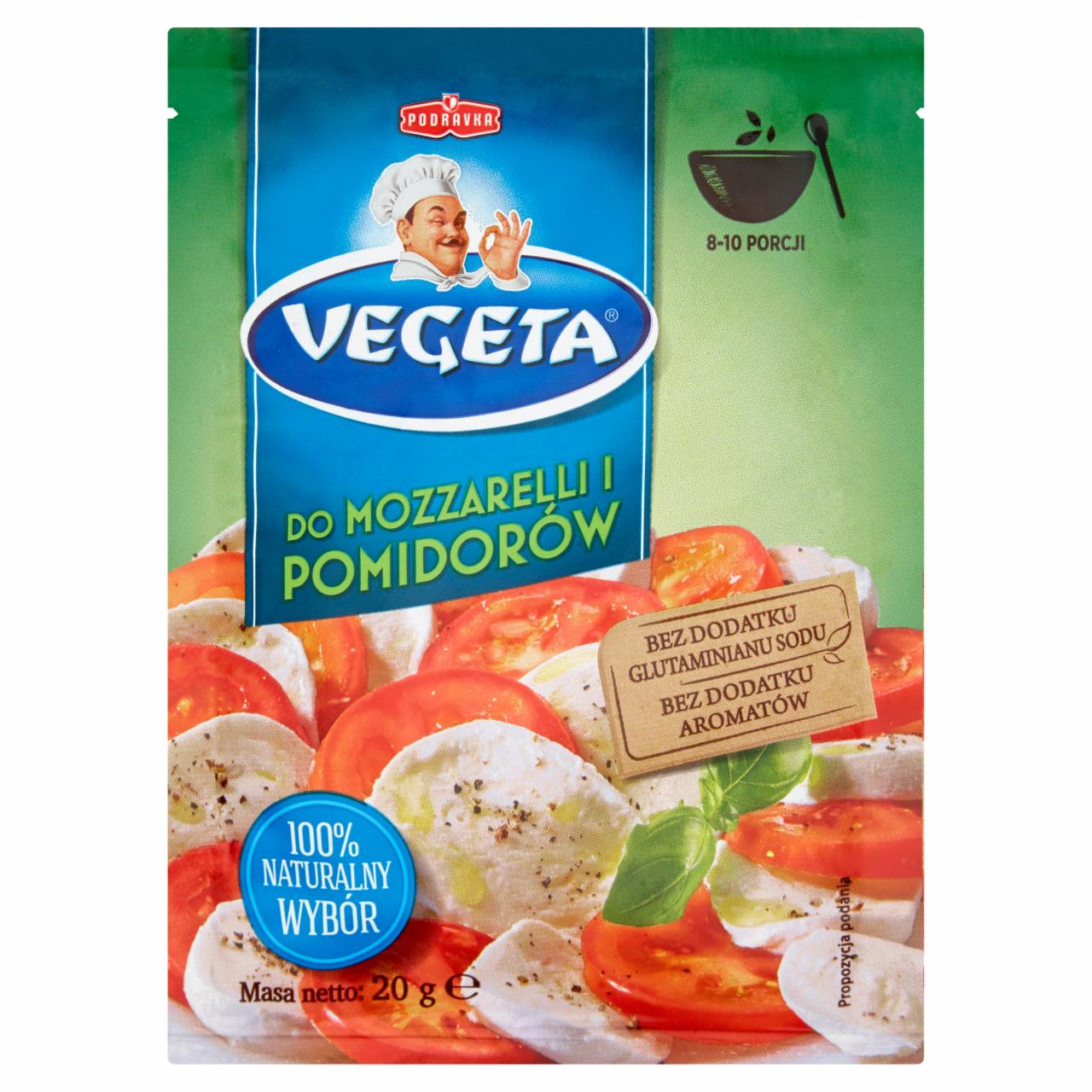 Zdjęcia - Vegeta Do mozzarelli i pomidorów Przyprawa 20 g
