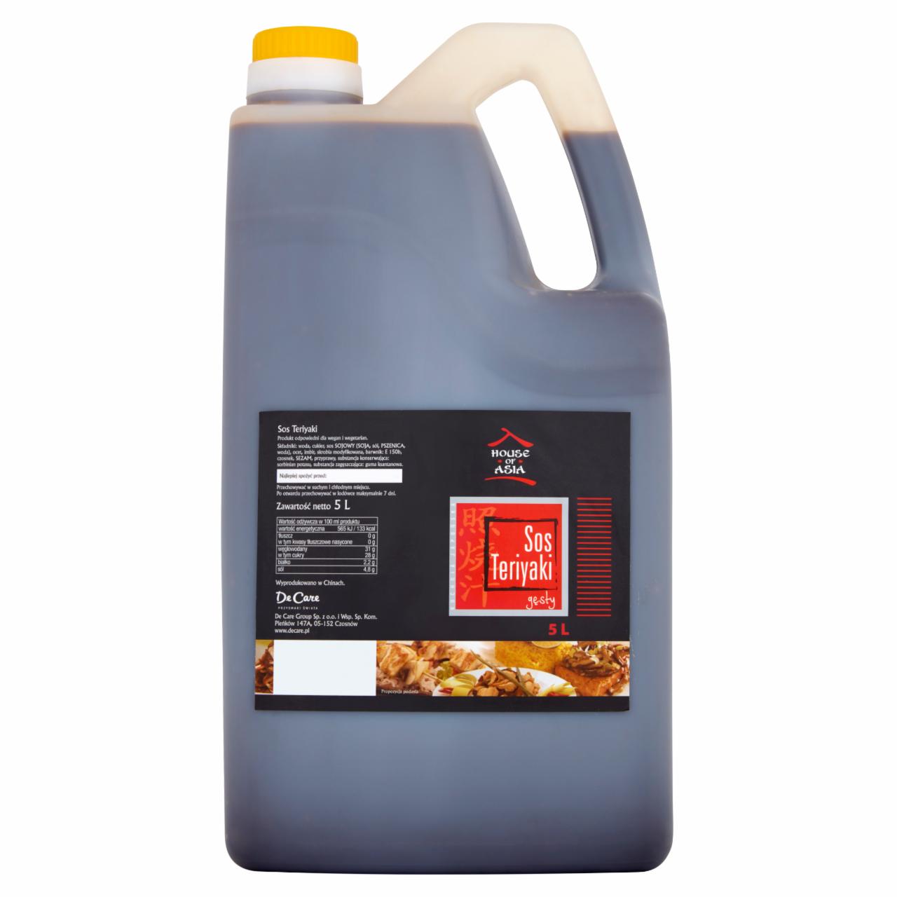 Zdjęcia - House of Asia Sos Teriyaki 5 l