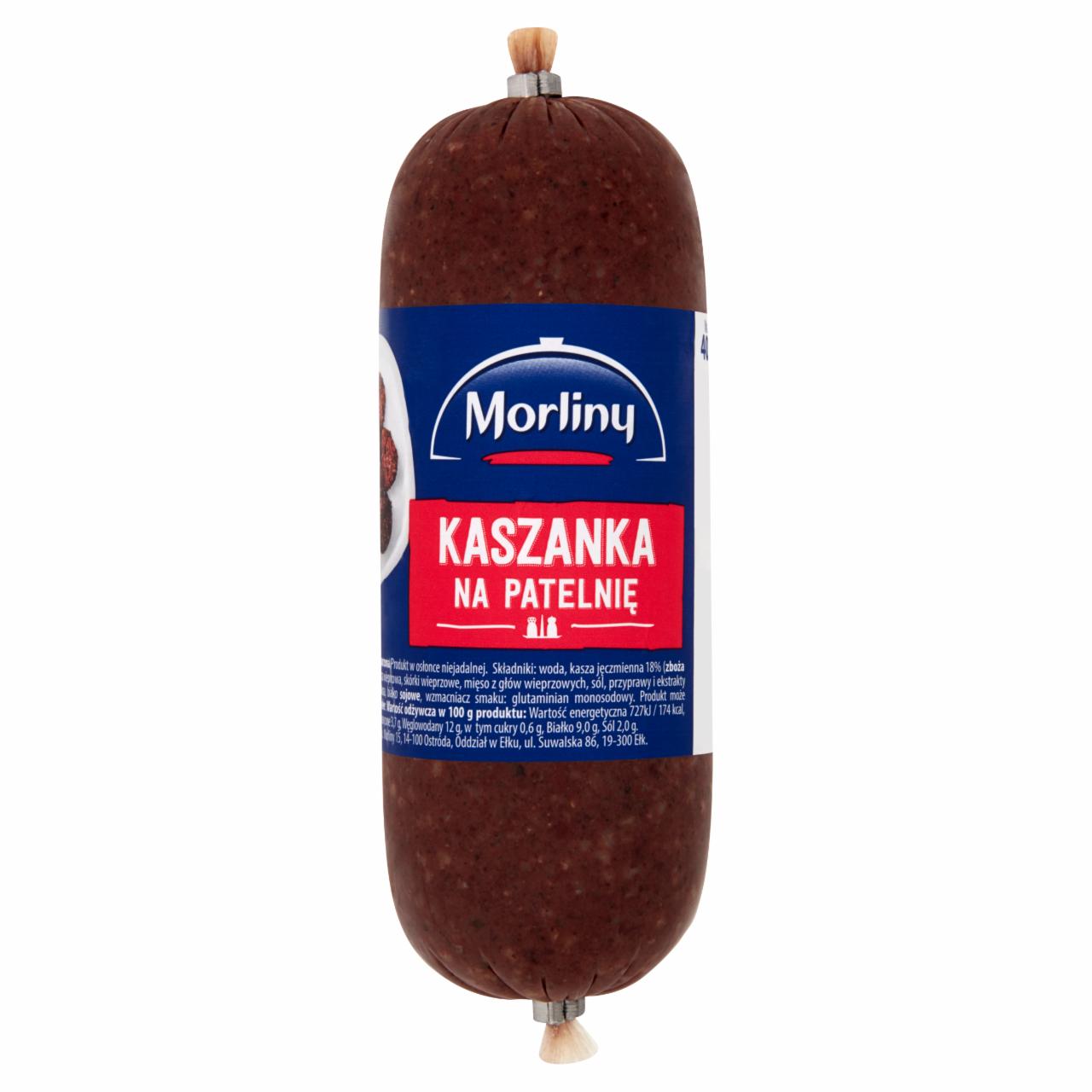 Zdjęcia - Morliny Kaszanka na patelnię 400 g