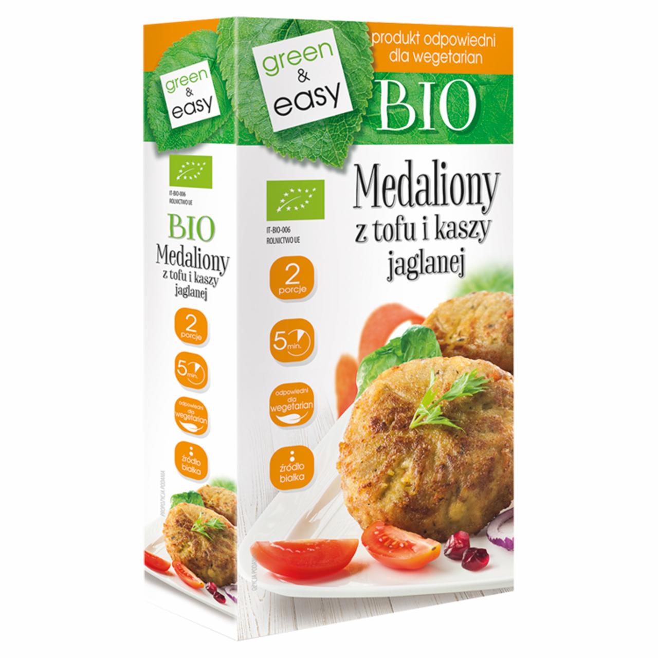 Zdjęcia - Bio Medaliony z tofu i kaszy jaglanej 190 g (2 x 95 g)