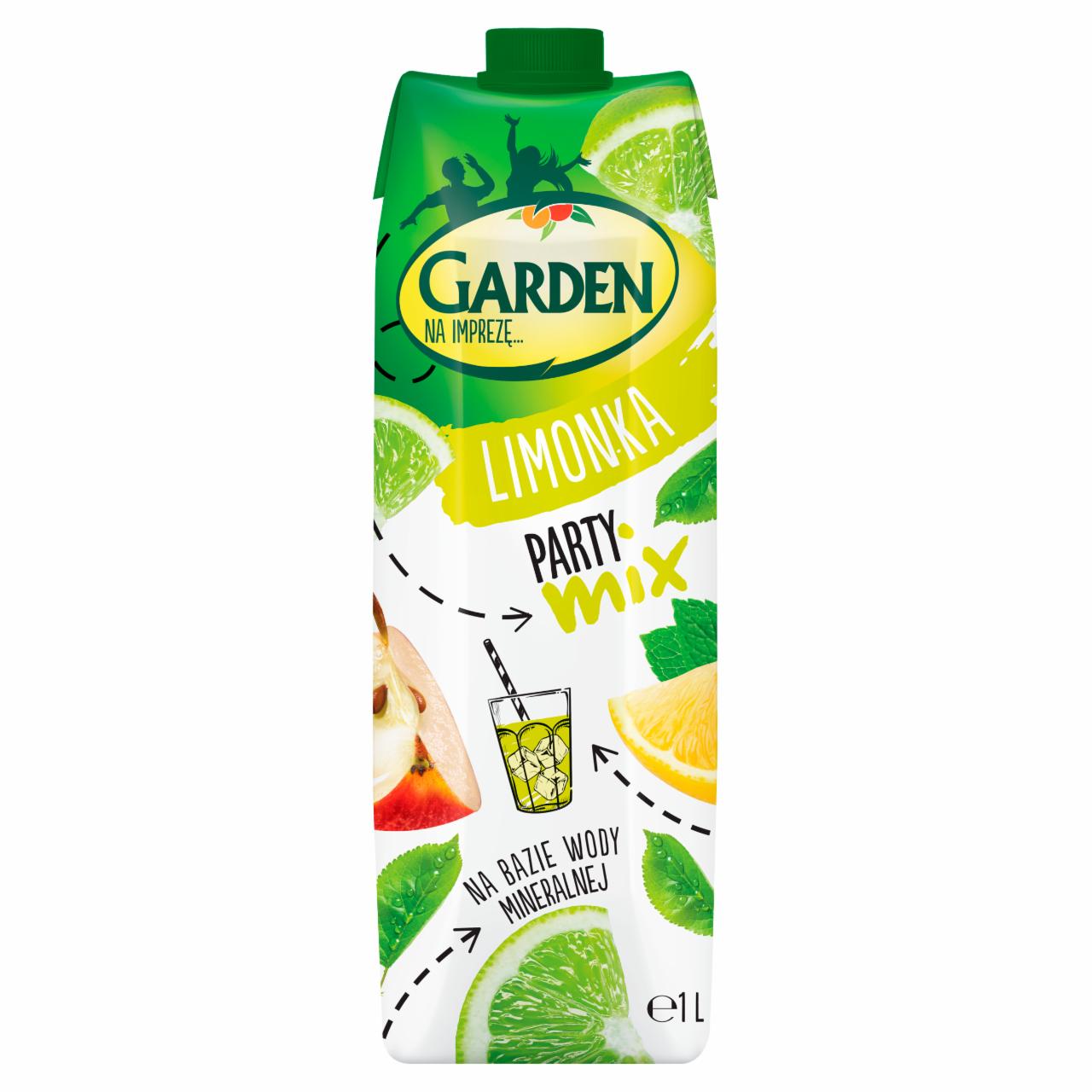 Zdjęcia - Garden Party Mix Napój wieloowocowy limonka 1 l