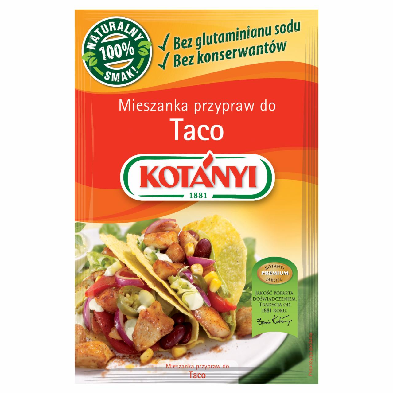Zdjęcia - Kotányi Mieszanka przypraw do taco 30 g
