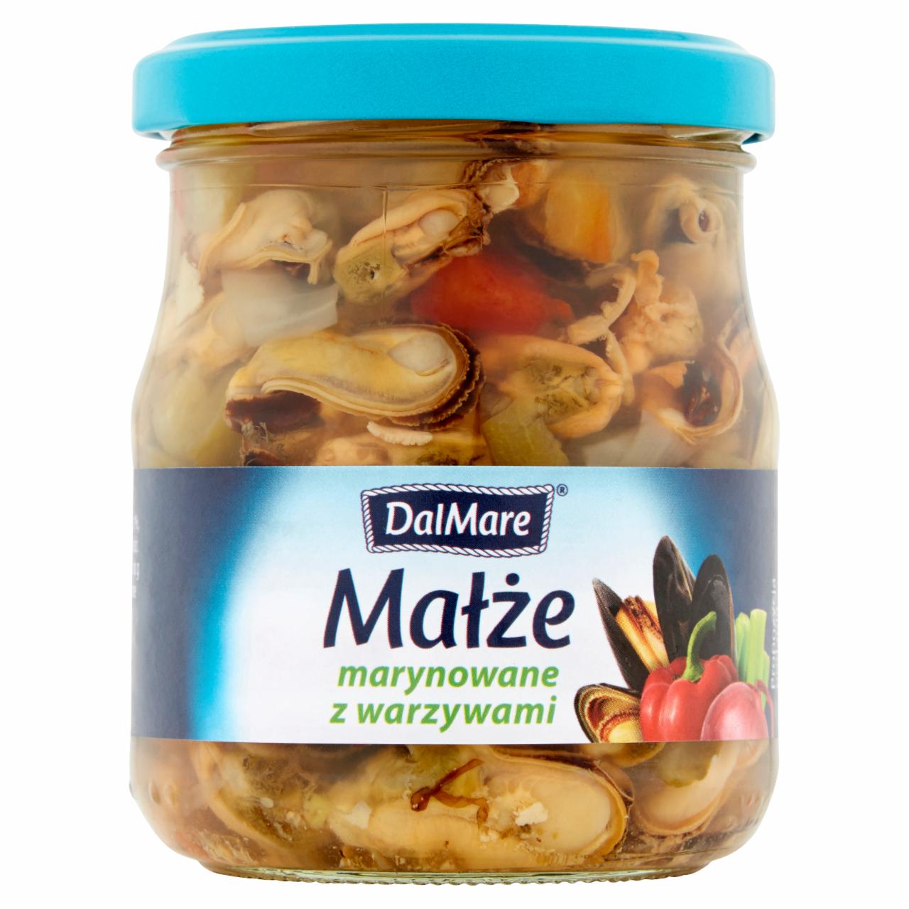 Zdjęcia - DalMare Małże marynowane z warzywami 200 g