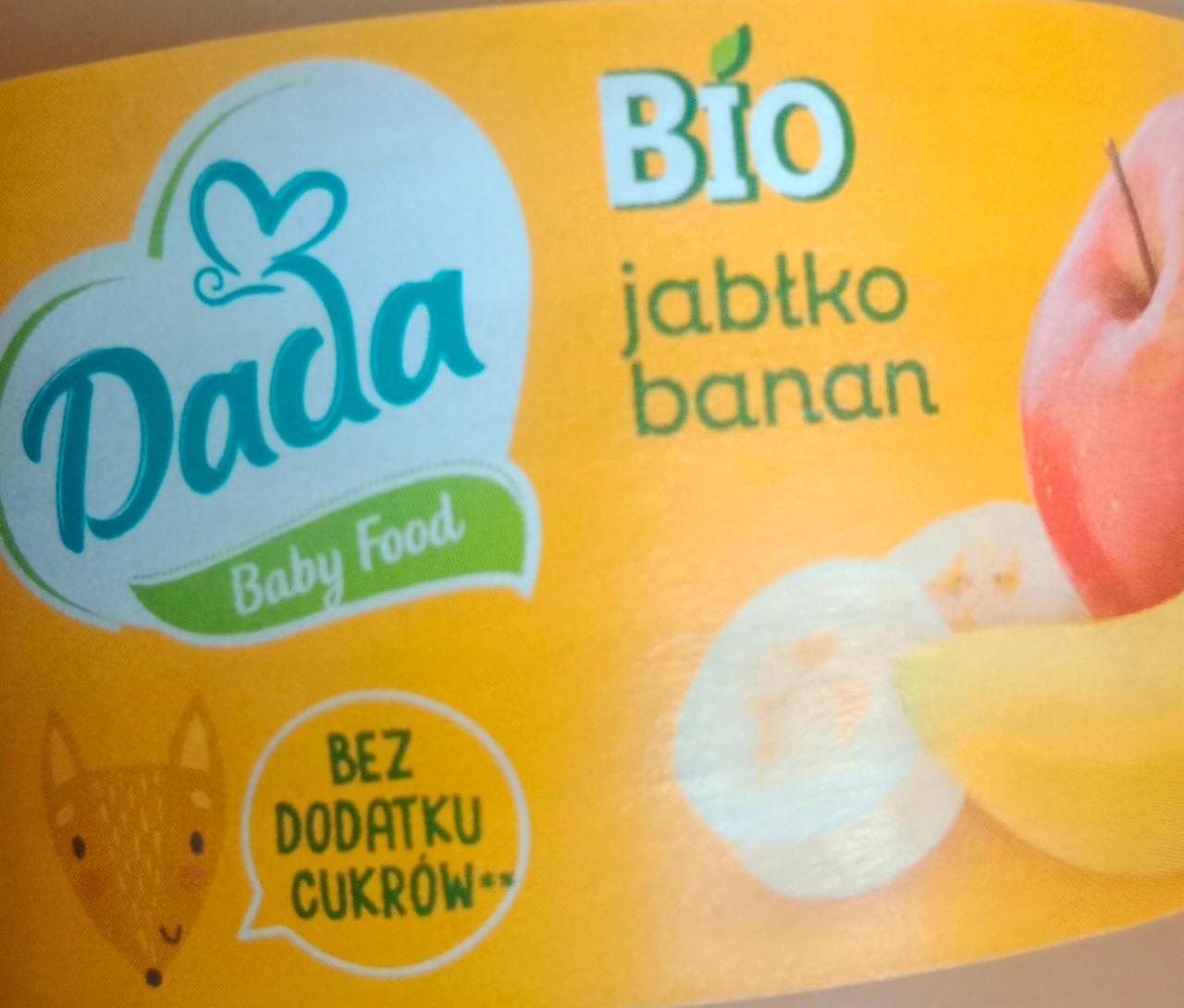 Zdjęcia - Słoiczek jabłko-banan Dada