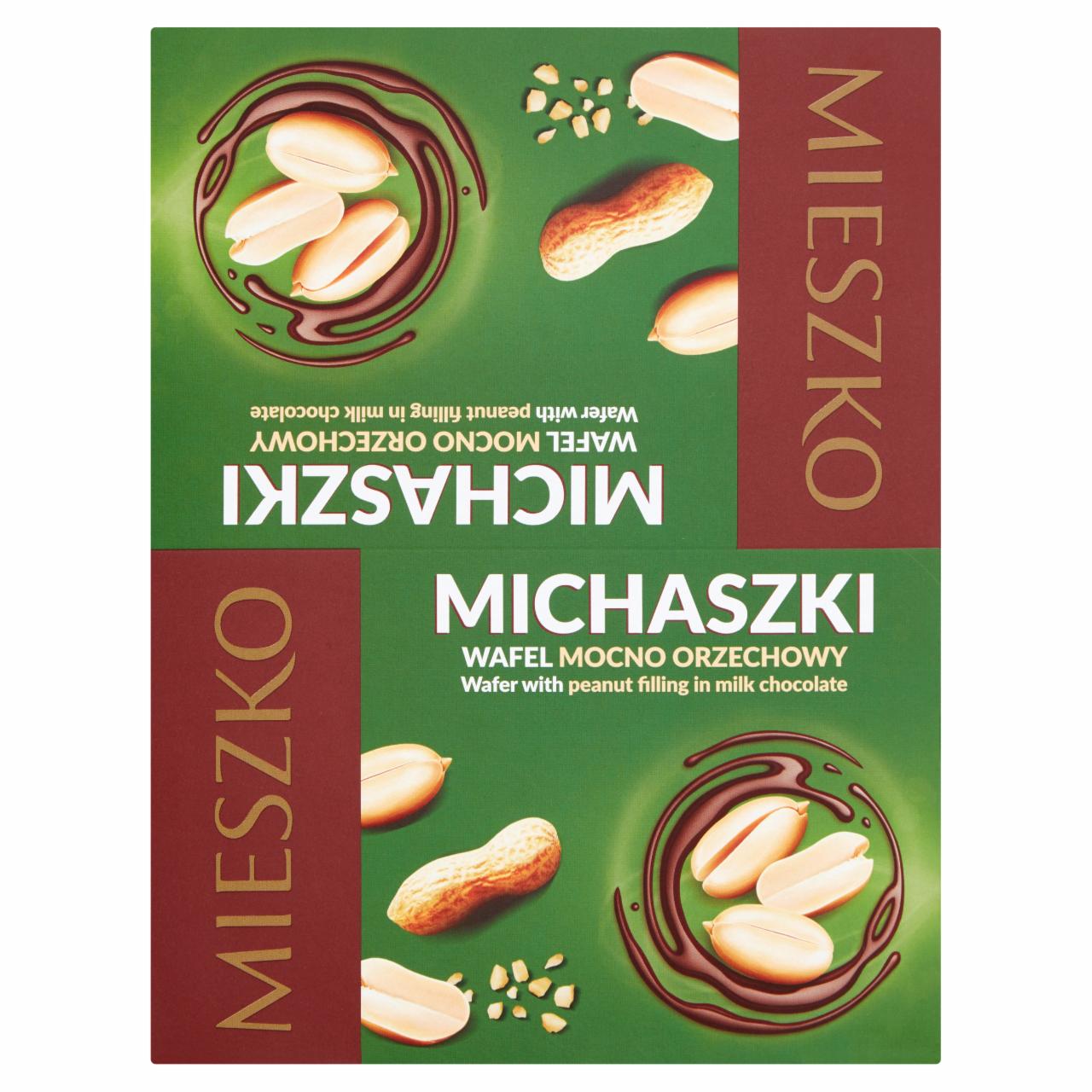 Zdjęcia - Mieszko Michaszki Wafel mocno orzechowy 25 x 34 g