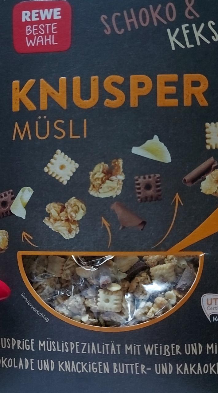 Zdjęcia - knusper müsli Rewe