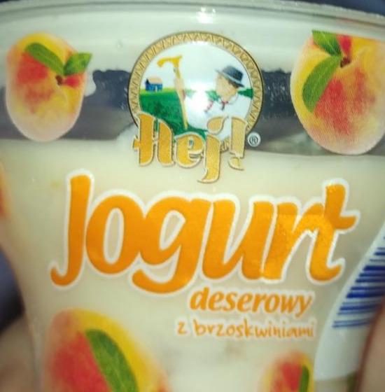 Zdjęcia - Jogurt deserowy z brzoskwiniami Hej!