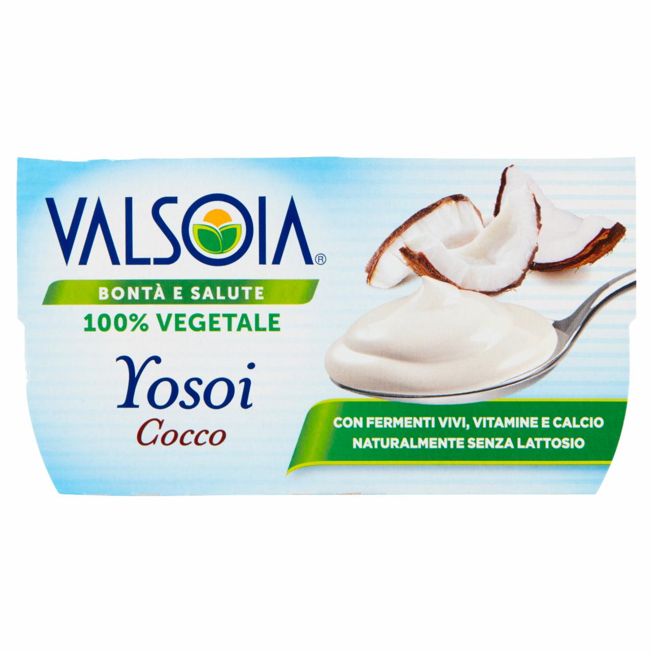 Zdjęcia - Valsoia Yosoi Roślinny produkt sojowy kokos 250 g (2 x 125 g)