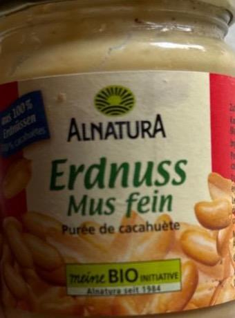 Zdjęcia - Bio Erdnuss Mus fein Alnatur