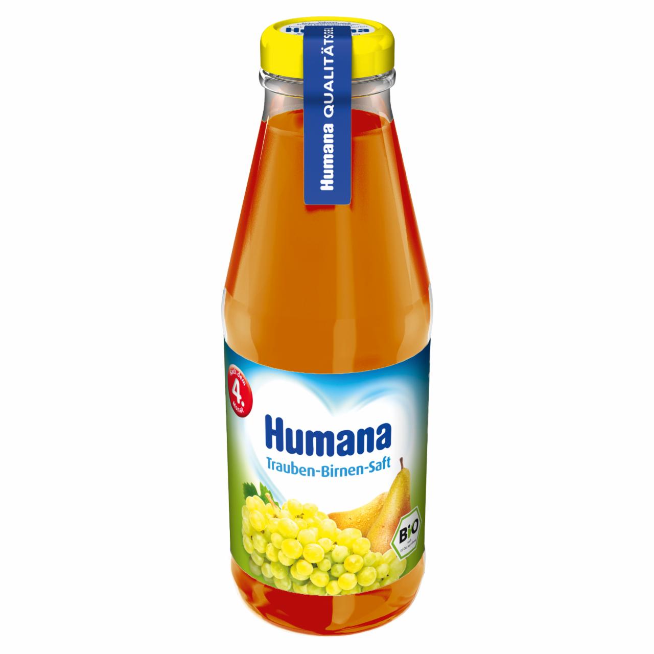 Zdjęcia - Humana BIO Sok winogrono i gruszka po 4. miesiącu 200 ml