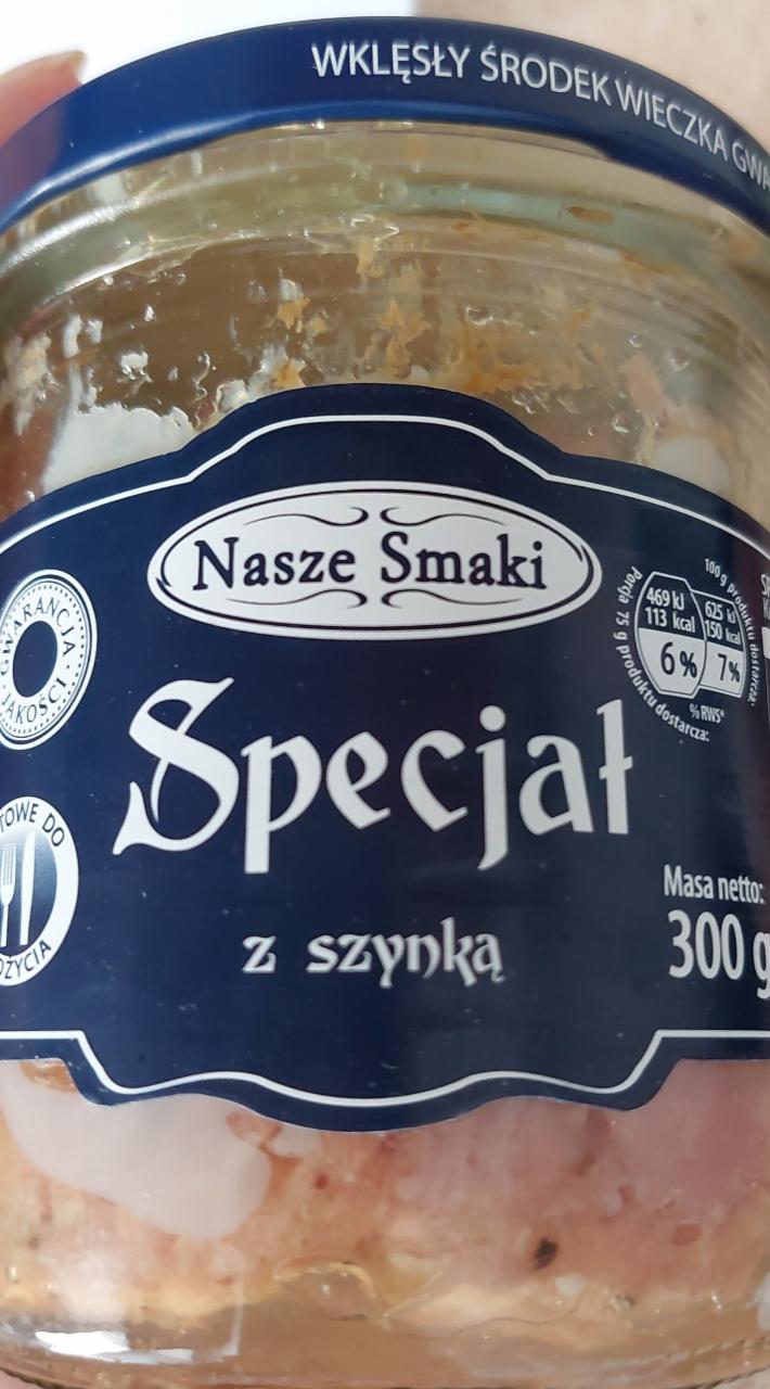 Zdjęcia - Nasze smaki Specjal z szynką