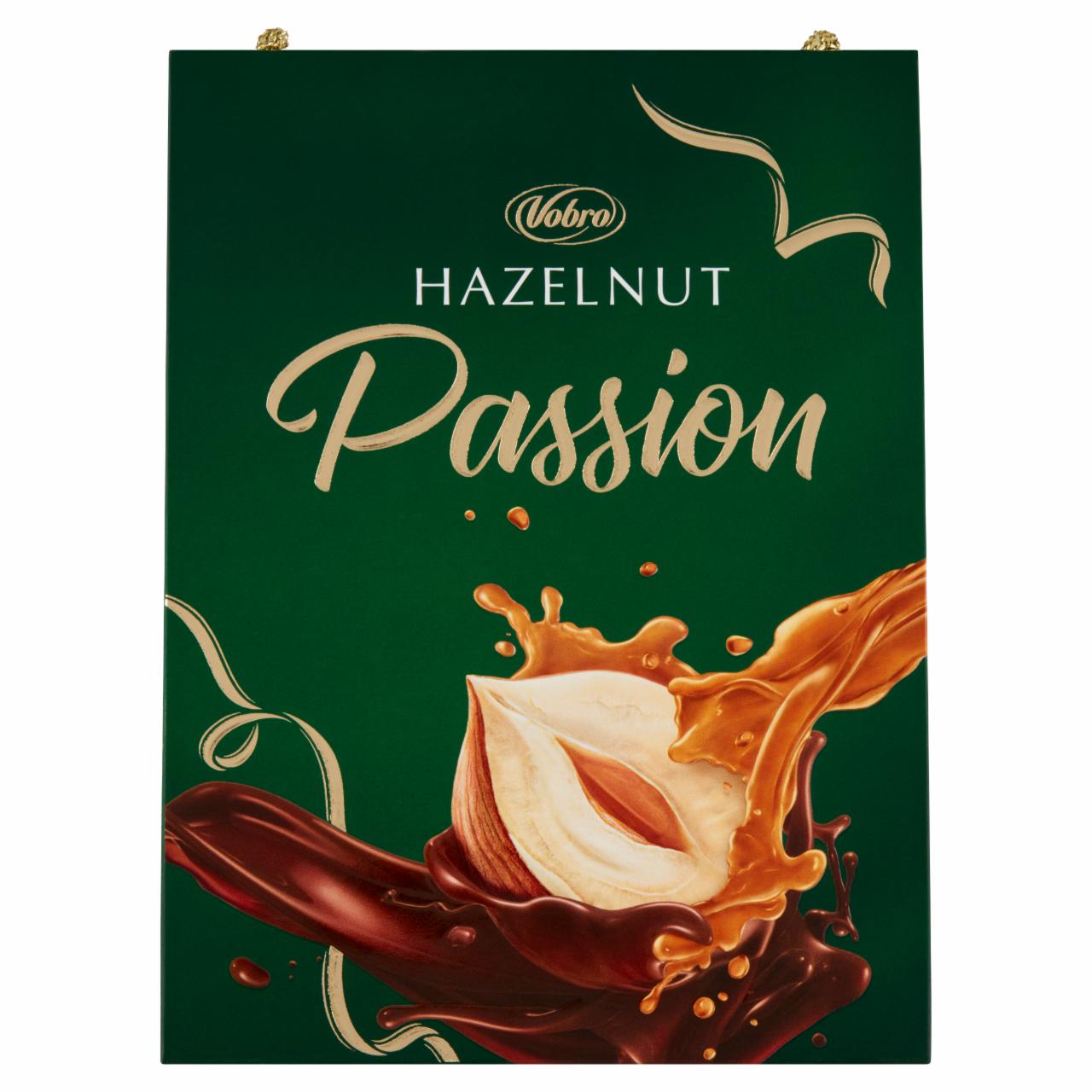 Zdjęcia - Vobro Hazelnut Passion Praliny nadziewane kremem orzechowym i z orzechem laskowym 182 g