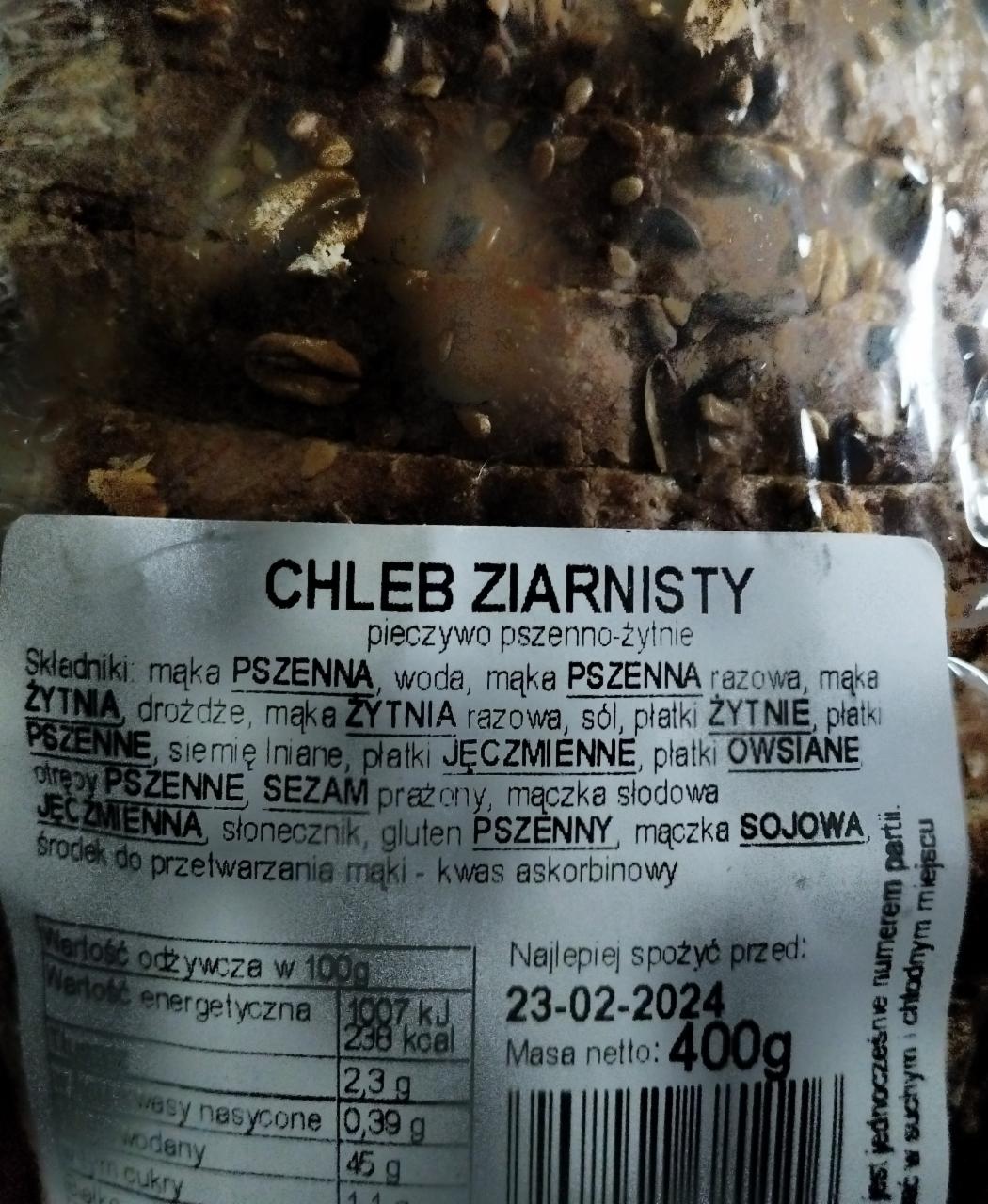 Zdjęcia - Chleb ziarnisty TyRan