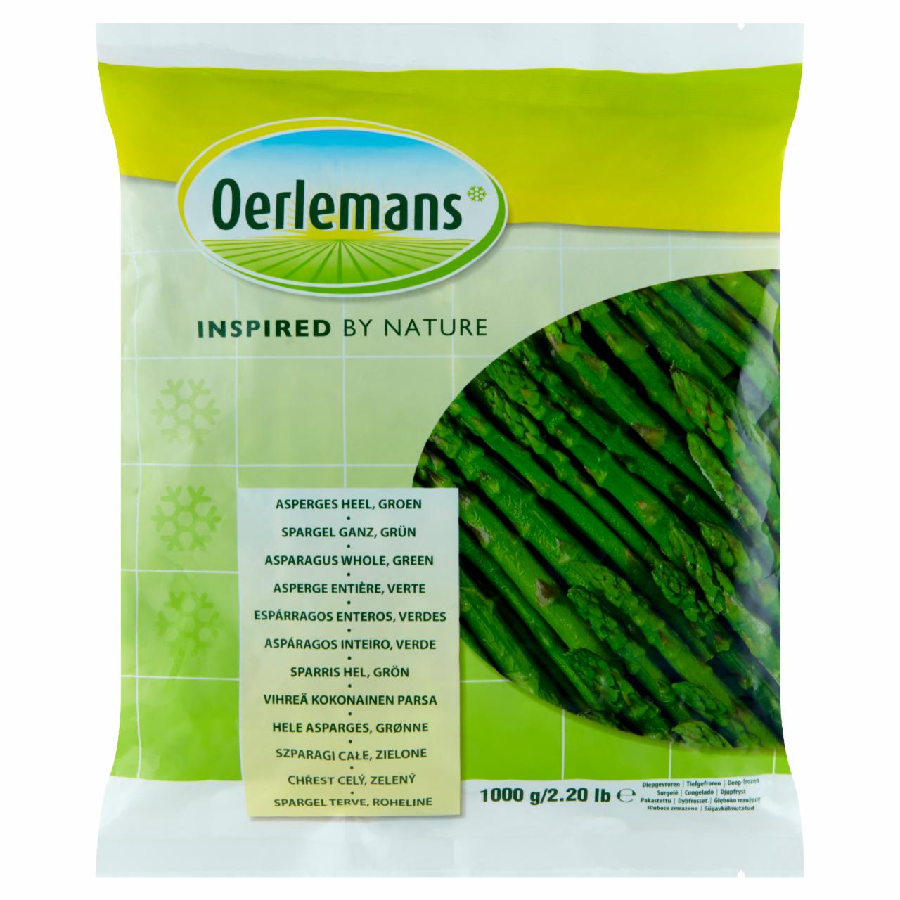 Zdjęcia - Oerlemans Szparagi zielone całe 1000 kg