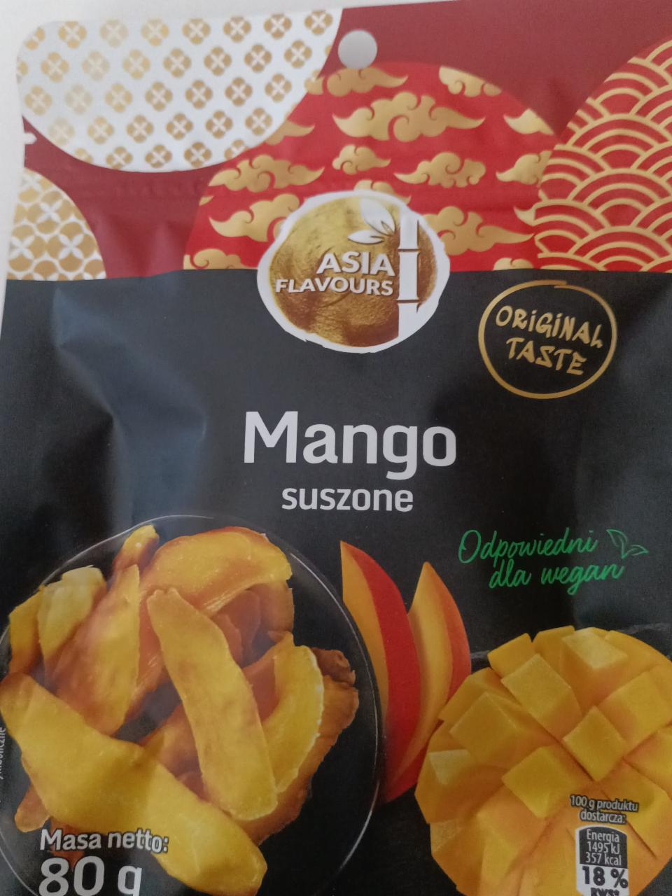 Zdjęcia - Mango suszone Asia Flavours