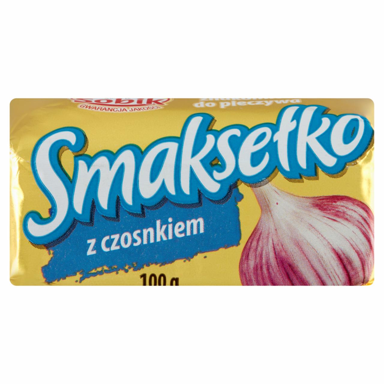 Zdjęcia - Sobik Smaksełko Mix tłuszczowy do smarowania z czosnkiem 100 g