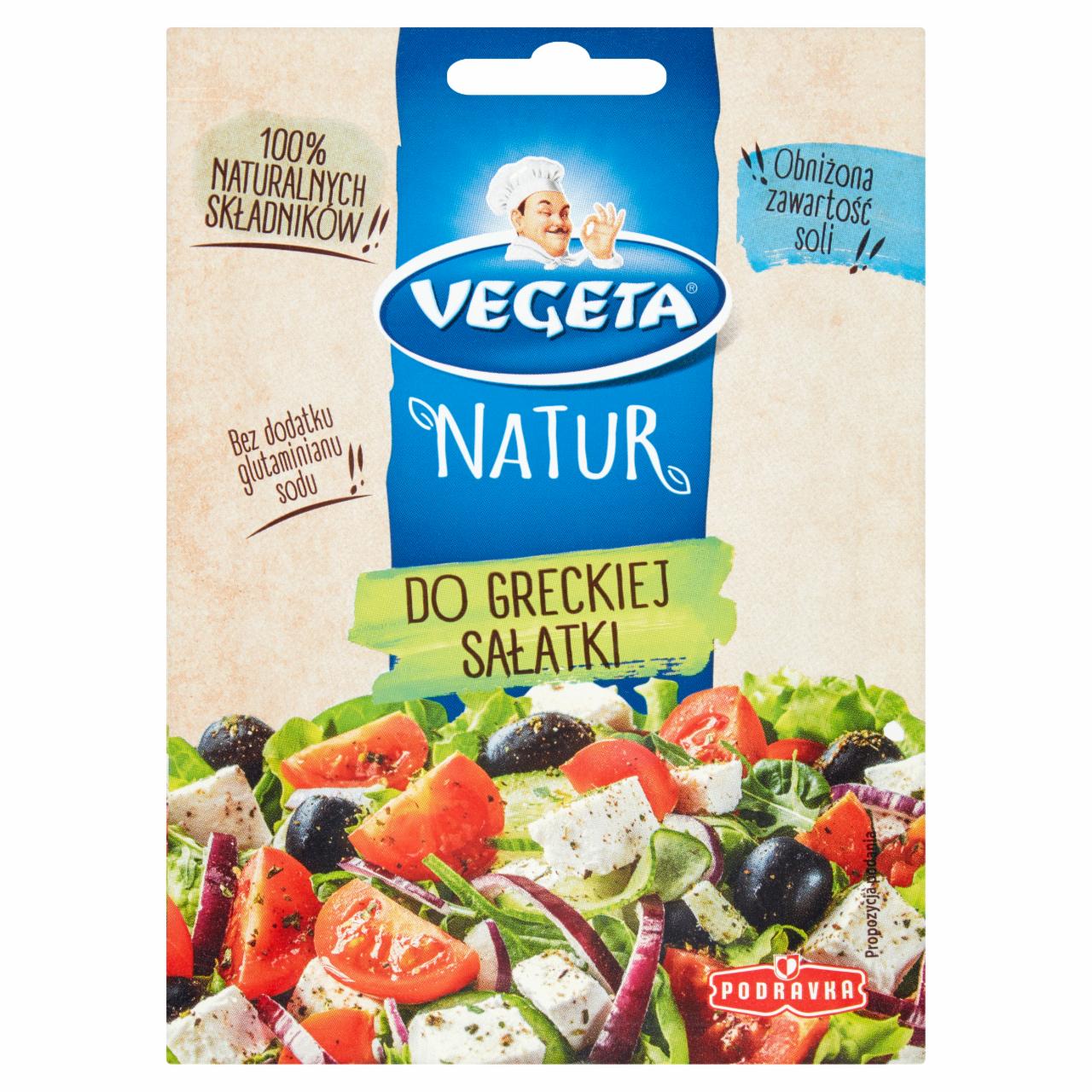 Zdjęcia - Vegeta Natur Mieszanka przyprawowa do greckiej sałatki 20 g