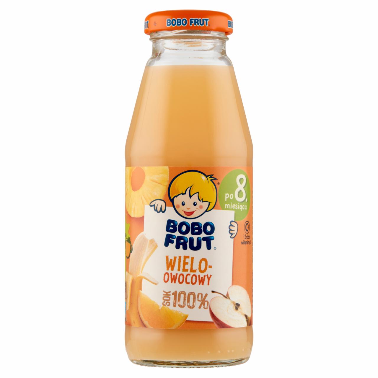 Zdjęcia - Bobo Frut 100% sok wieloowocowy po 8. miesiącu 300 ml