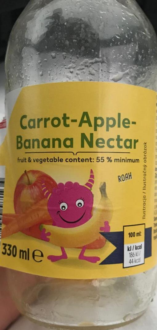 Zdjęcia - Carrot Apple banana nectar