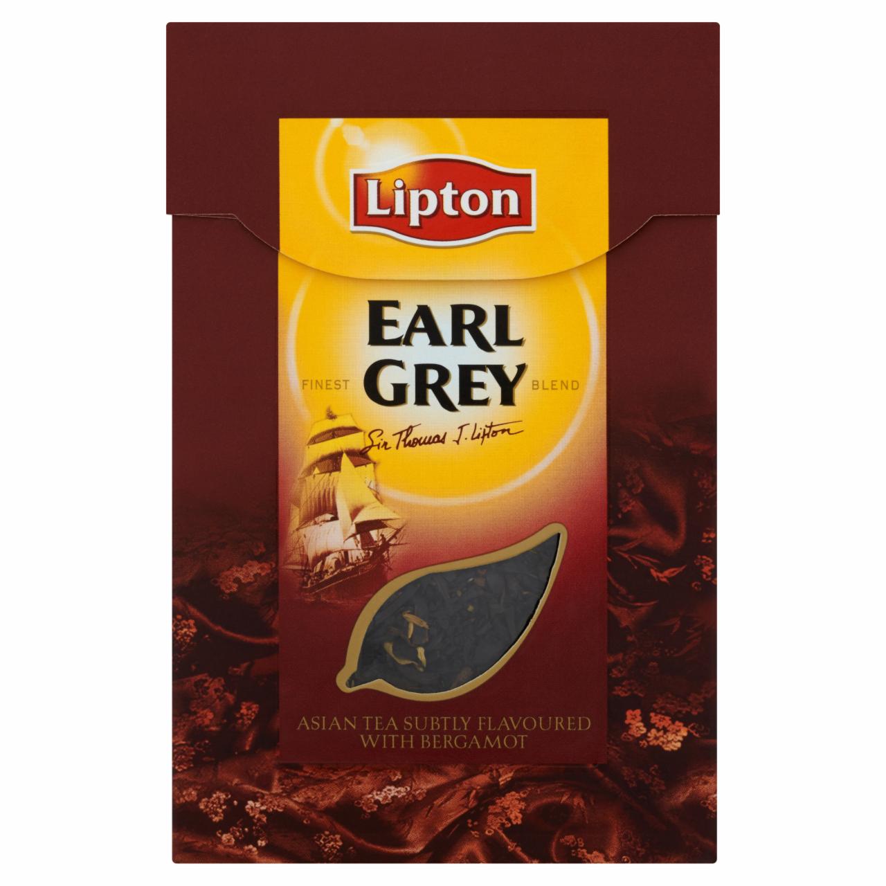 Zdjęcia - Lipton Earl Grey Herbata czarna aromatyzowana liściasta 100 g