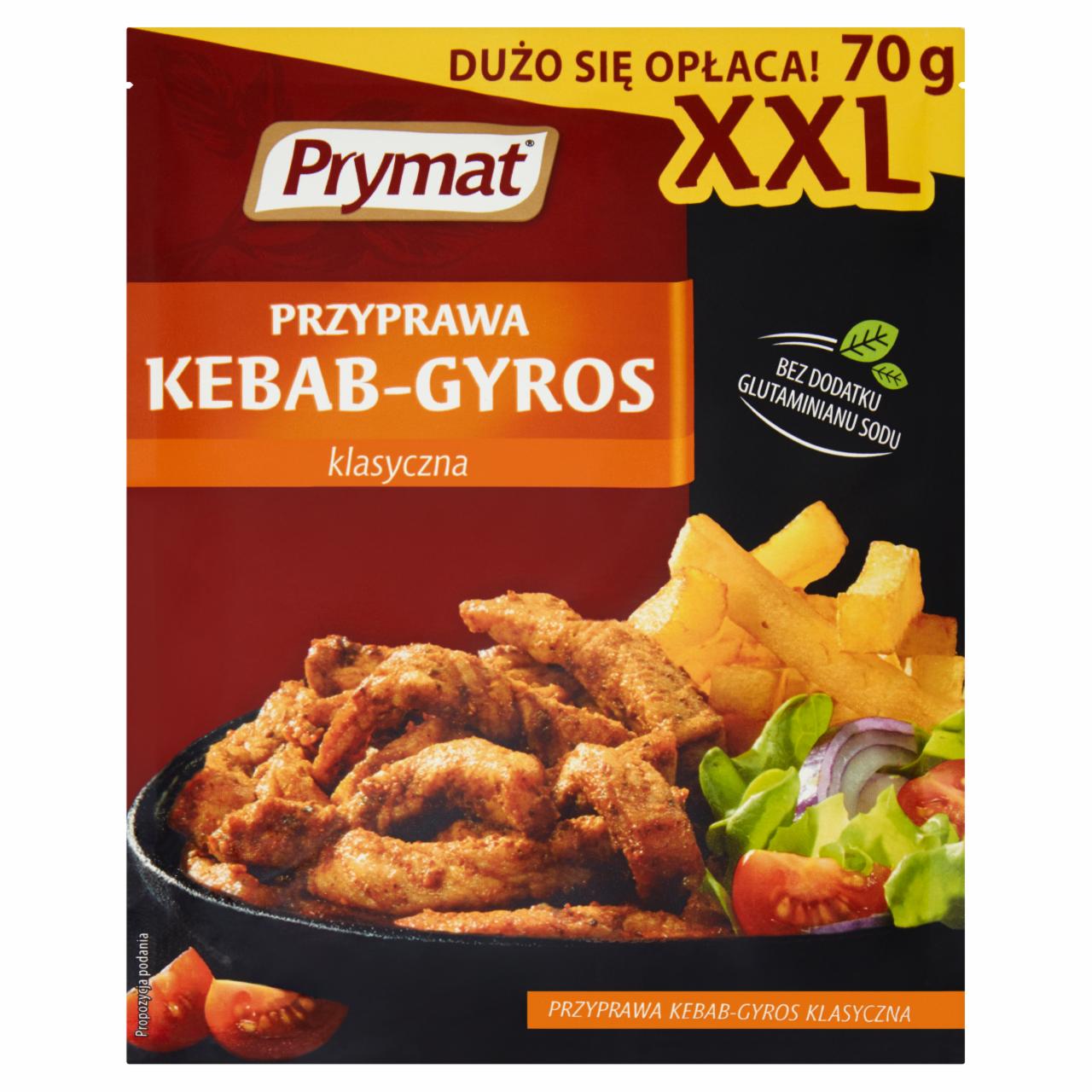 Zdjęcia - Prymat Przyprawa kebab-gyros klasyczna 70 g