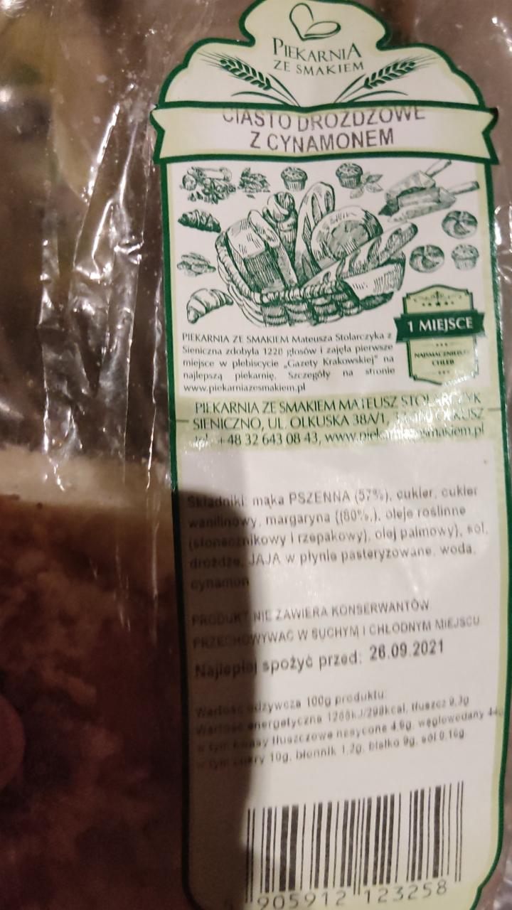 Zdjęcia - ciasto drożdżowe piekarnia ze smakiem