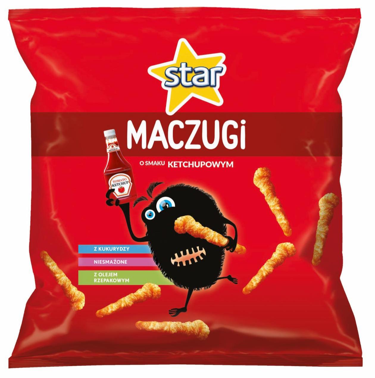 Zdjęcia - Maczugi Chrupki kukurydziane o smaku ketchup Star