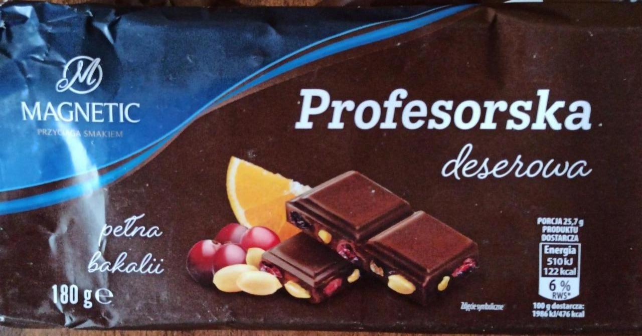 Zdjęcia - czekolada profesorska gorzka Magnetic