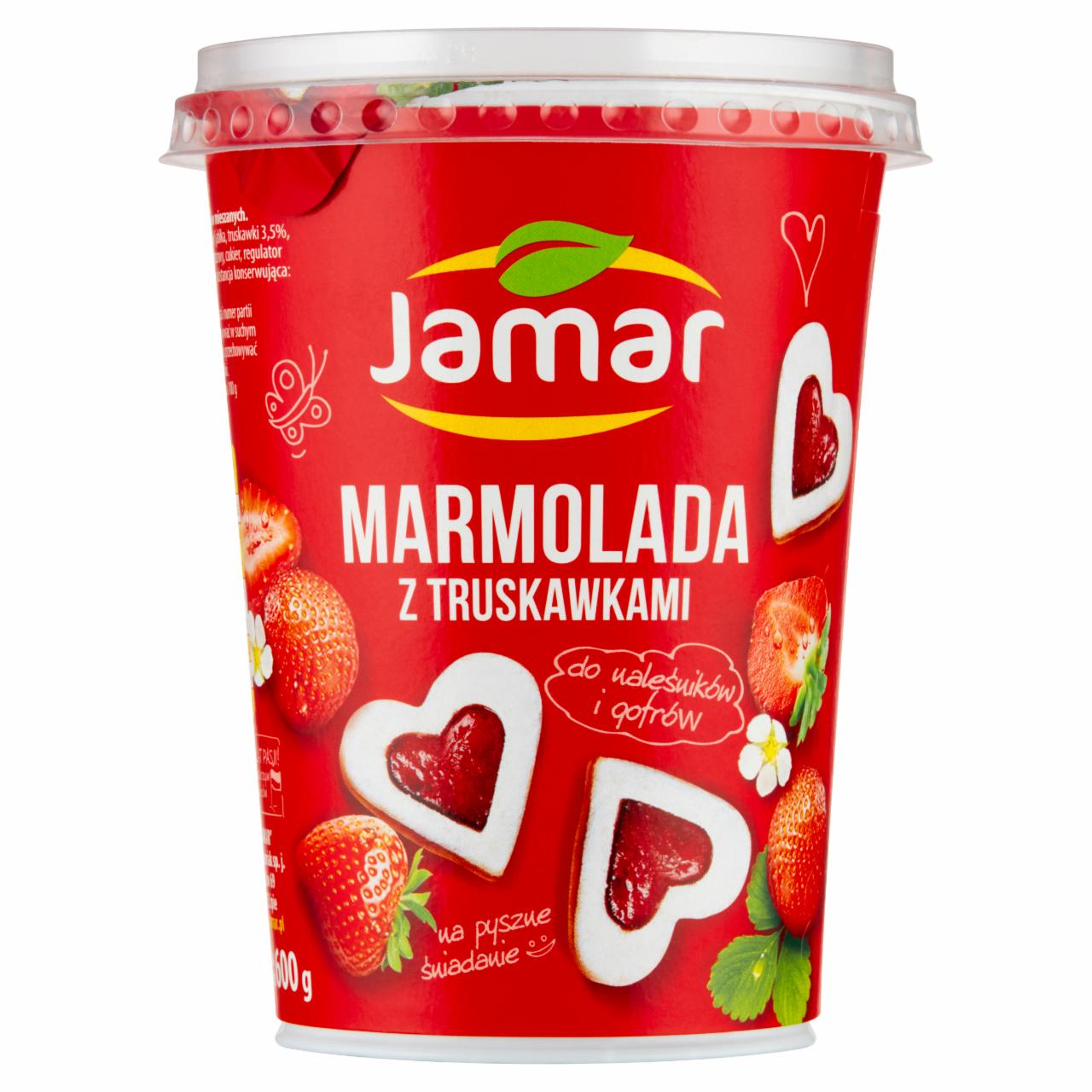 Zdjęcia - Jamar Marmolada z truskawkami 600 g