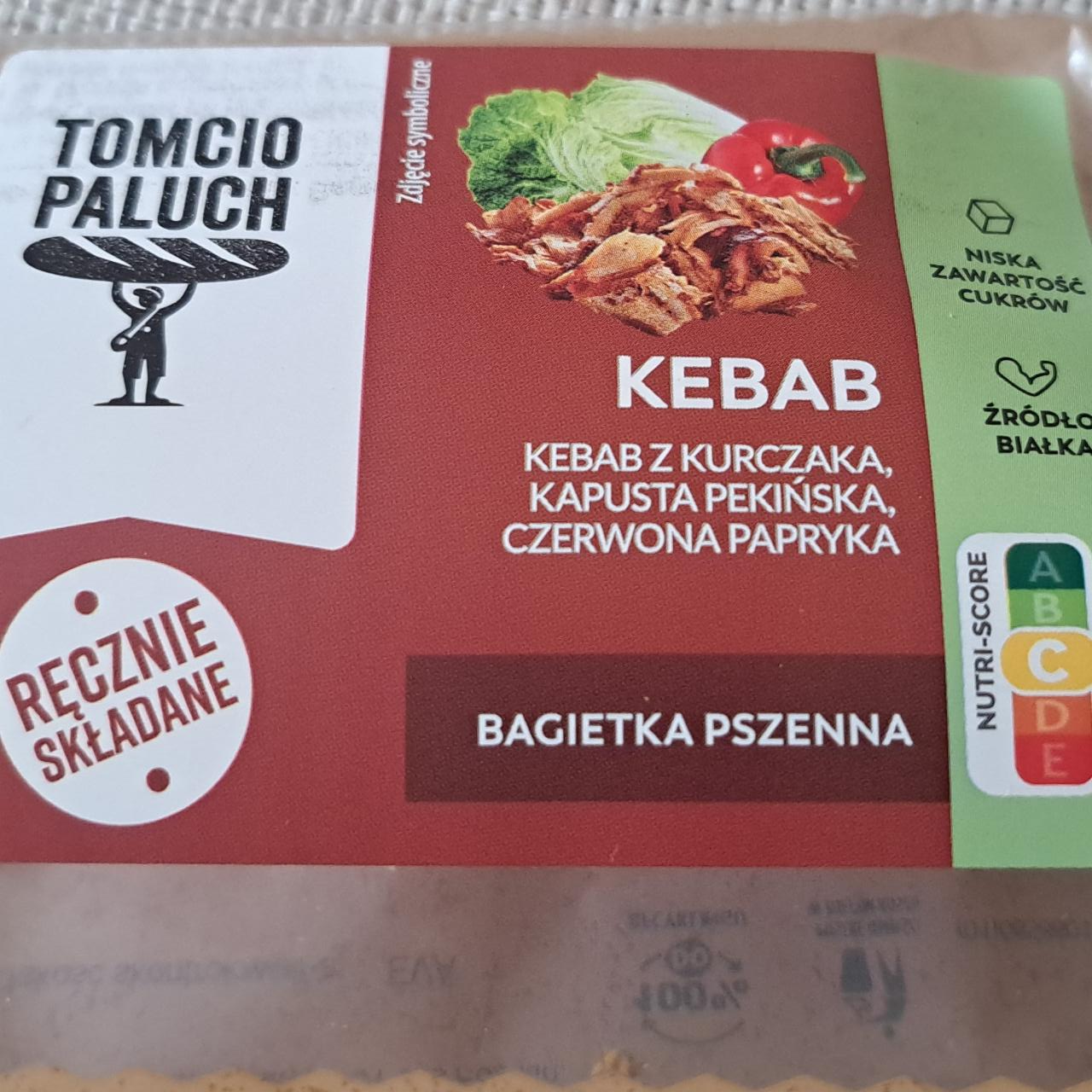 Zdjęcia - Bagietka pszenna kebab Tomcio paluch