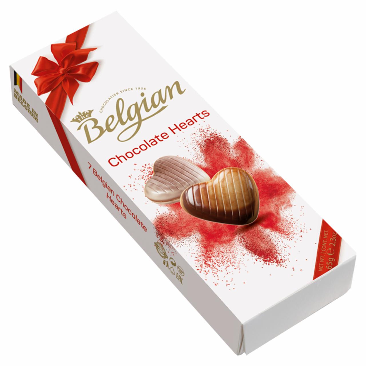 Zdjęcia - The Belgian Hearts Belgijskie czekoladki 65 g (7 sztuk)
