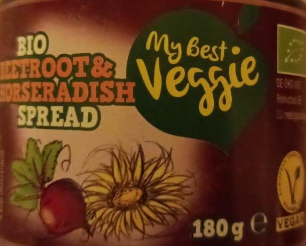 Zdjęcia - Bio Beetroot & Horseradish Spread My Best Veggie